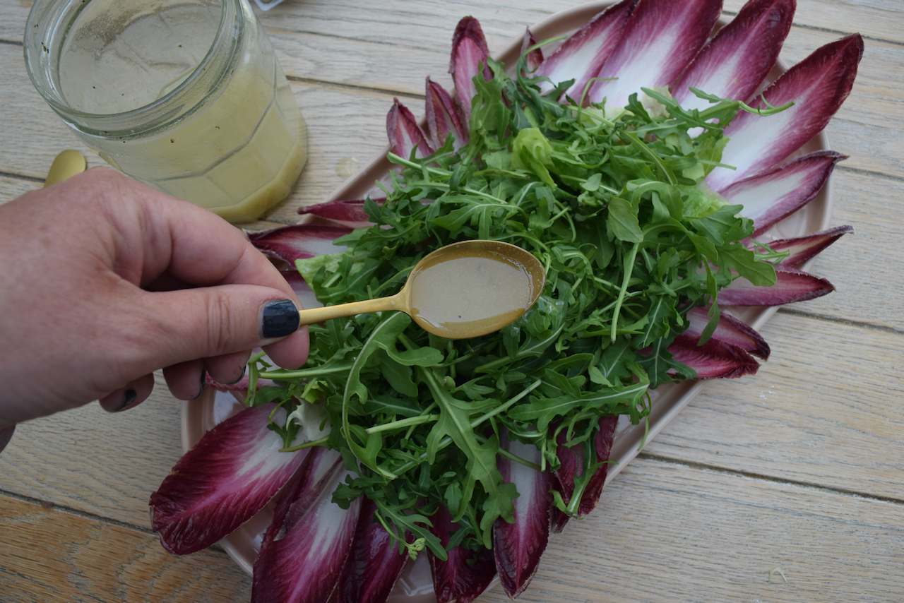 Roquefort, Walnut and Chicory Salad from Lucy Loves Food Blog