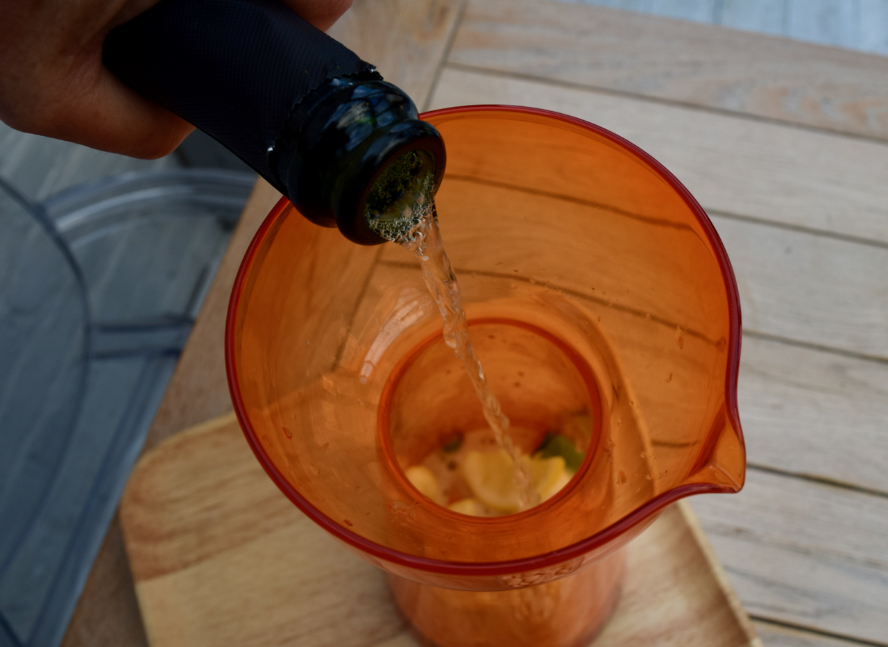 Cava Sangria recipe from Lucy Loves Food Blog