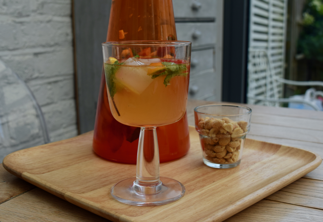 Cava Sangria recipe from Lucy Loves Food Blog