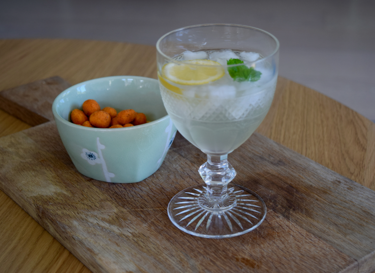 Vodka Cucumber Collins recipe from Lucy Loves Food Blog