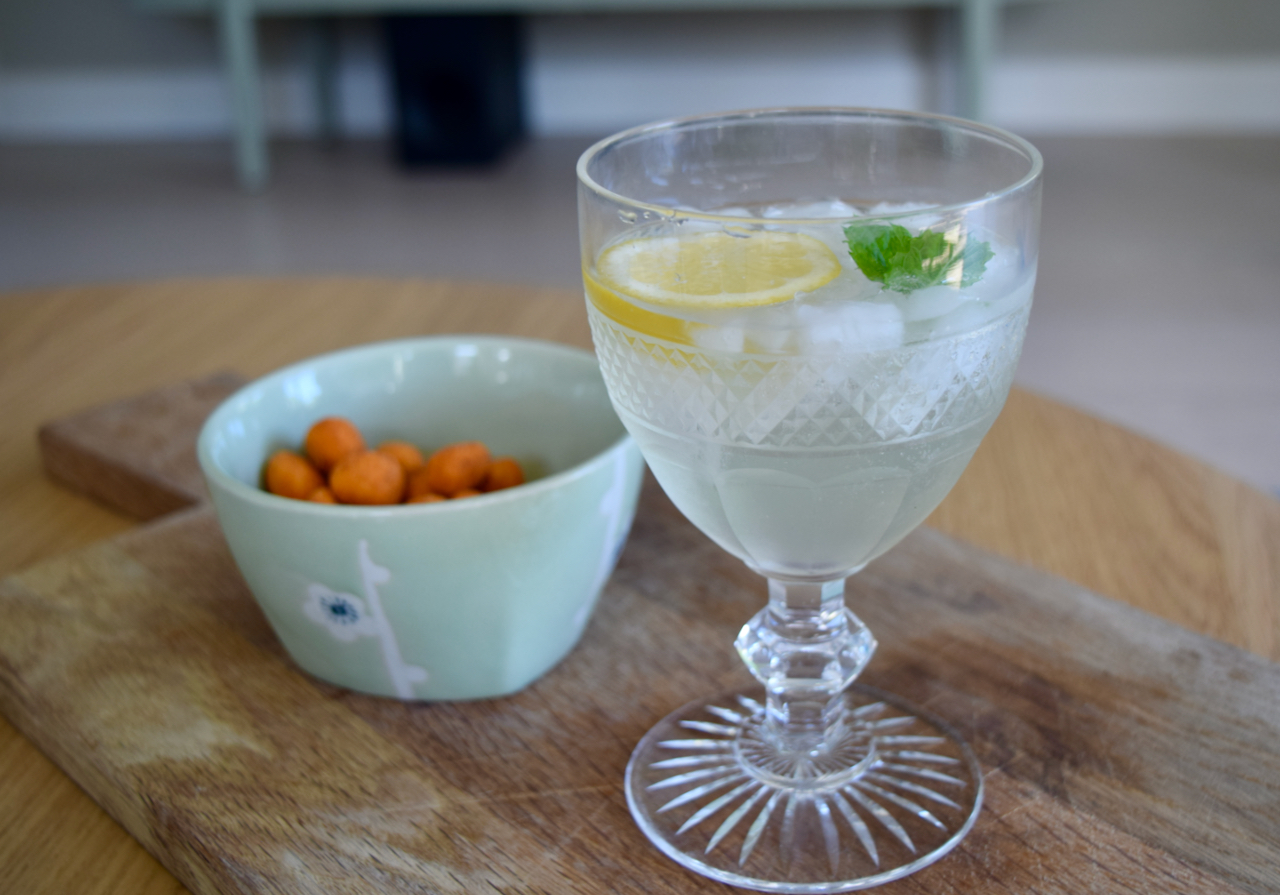 Vodka Cucumber Collins recipe from Lucy Loves Food Blog