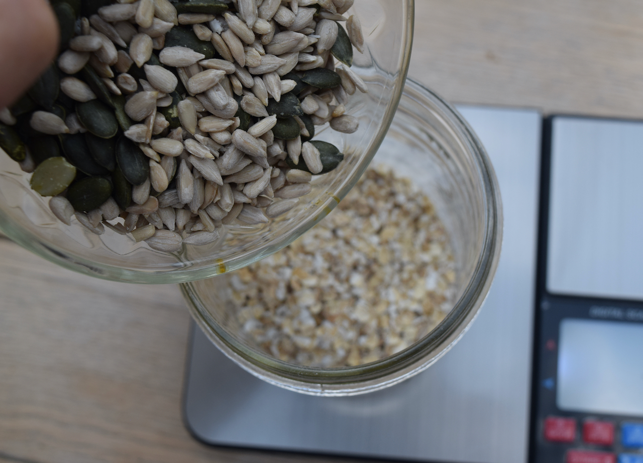 Mango Coconut Overnight Oats recipe from Lucy Loves Food Blog