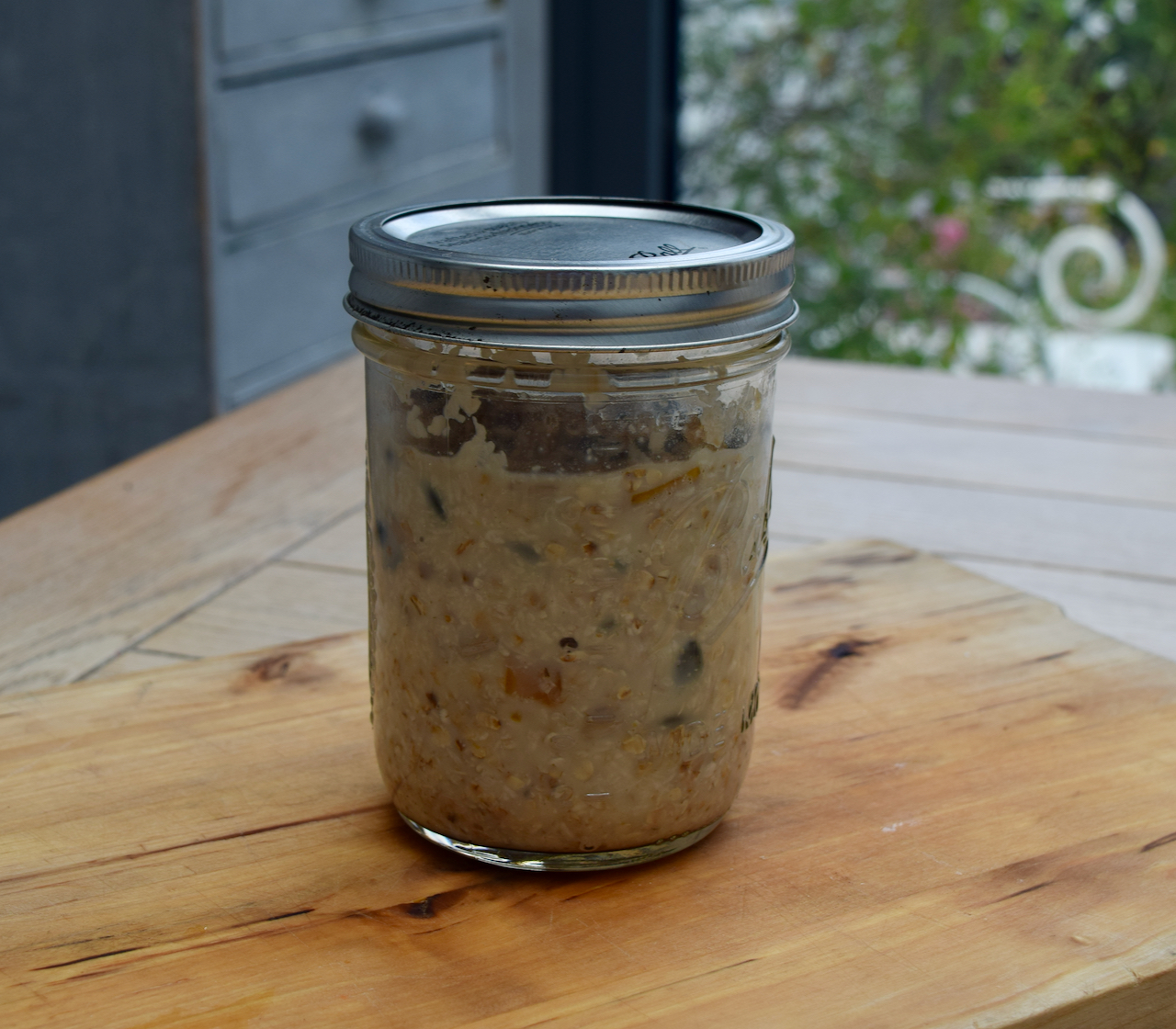 Mango Coconut Overnight Oats recipe from Lucy Loves Food Blog