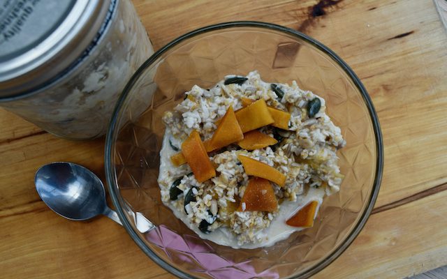 Mango Coconut Overnight Oats