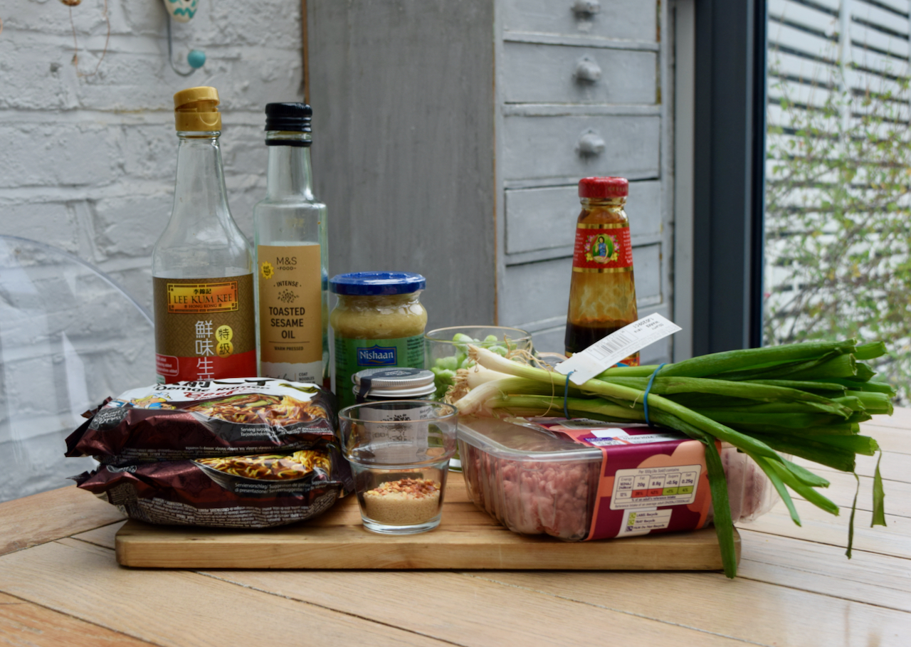 Minced Beef Ramen recipe from Lucy Loves Food Blog