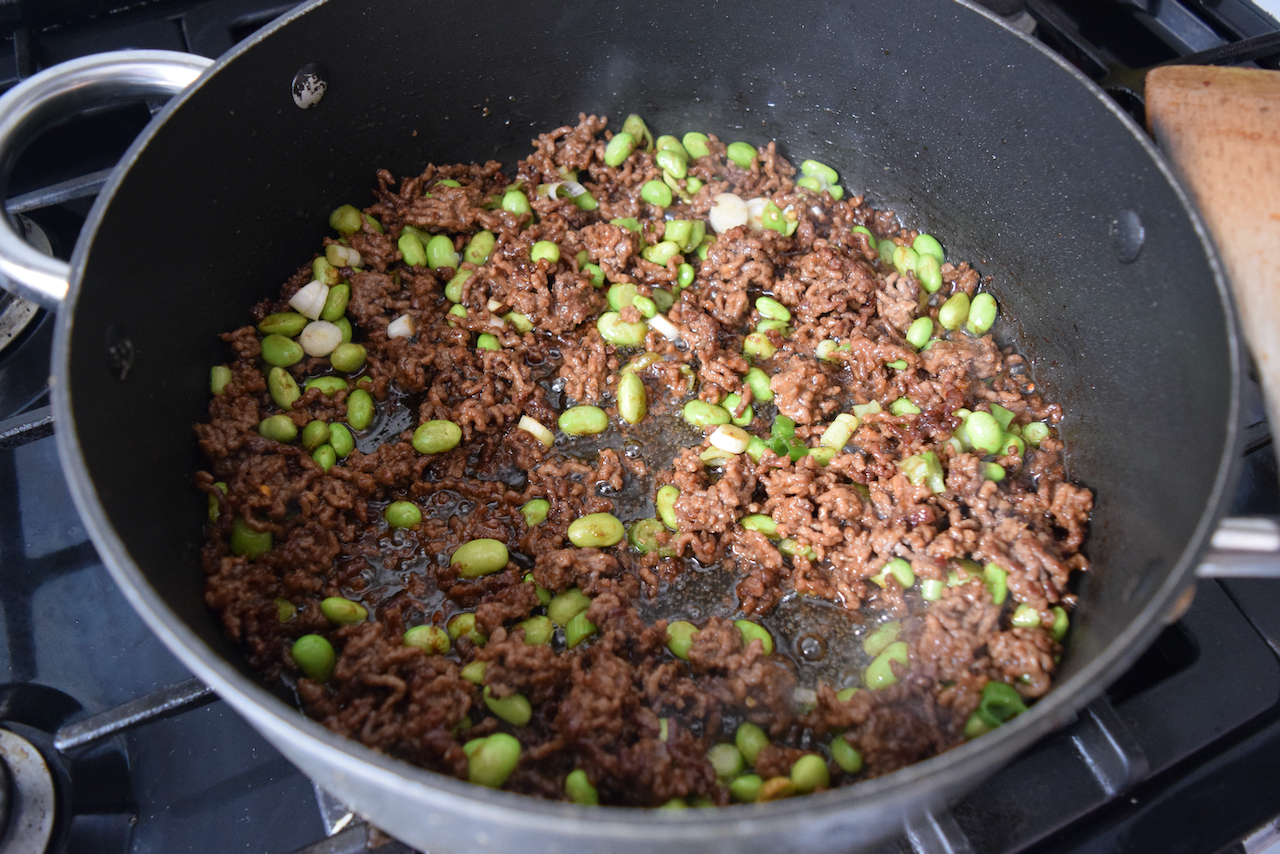 Minced Beef Ramen recipe from Lucy Loves Food Blog