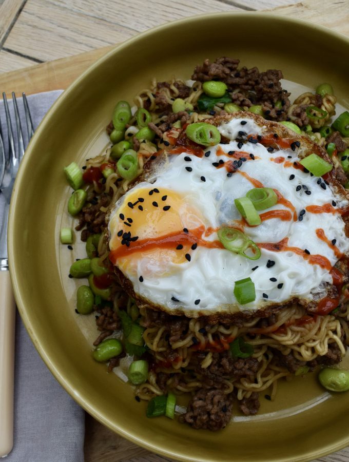 Lucy Loves Minced Beef Ramen recipe