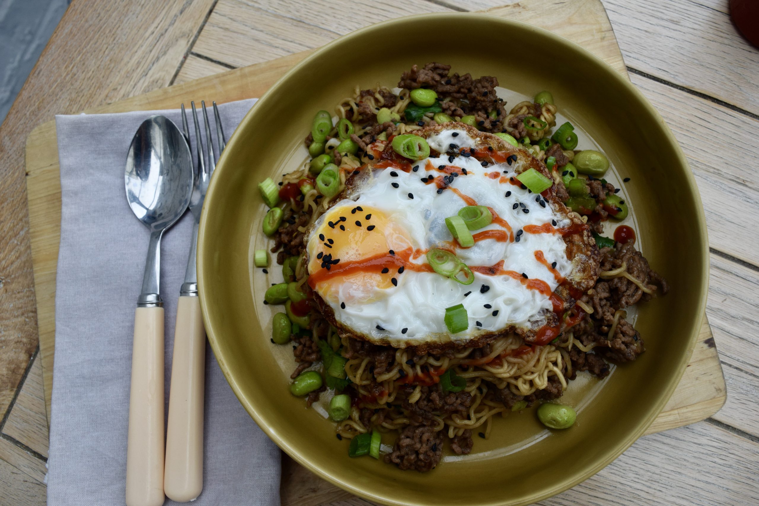 Lucy Loves Minced Beef Ramen recipe