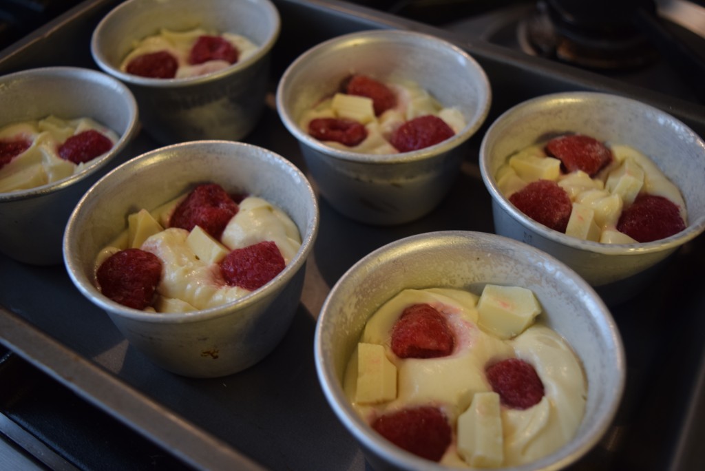 Baked-white-chocolate-raspberry-puddings-lucyloves-foodblog