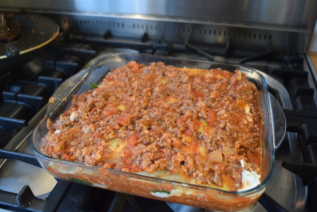 Sausage-beef-ricotta-lasagne-recipe-lucyloves-foodblog