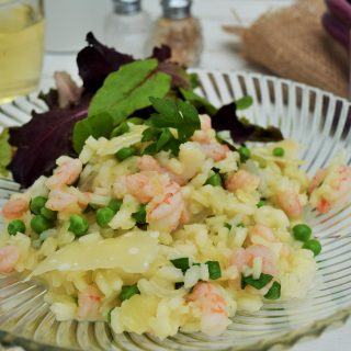 Baked-prawn-pea-mint-risotto-lucyloves-foodblog