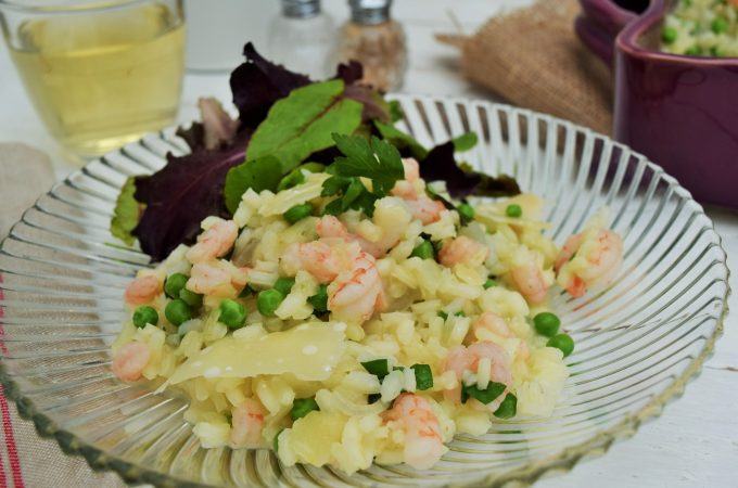 Baked-prawn-pea-mint-risotto-lucyloves-foodblog