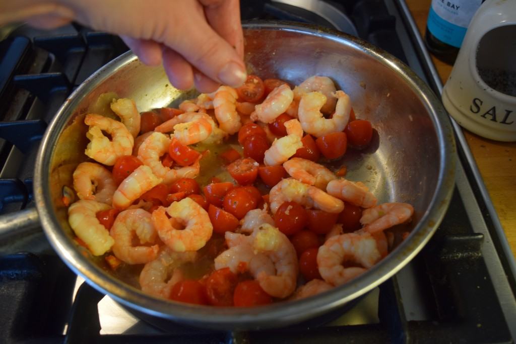 Prawn-Chilli-basil-pasta-recipe-lucyloves-foodblog