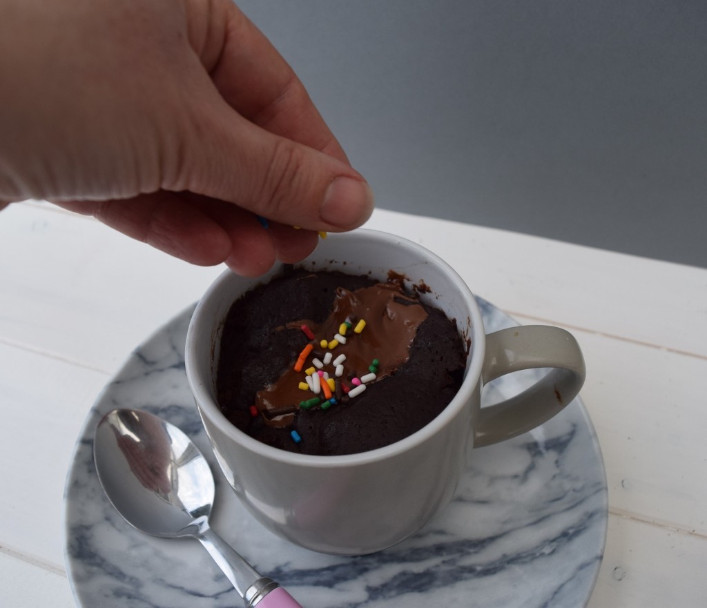 Fudgy-chocolate-mug-cake-recipe-lucyloves-foodblog