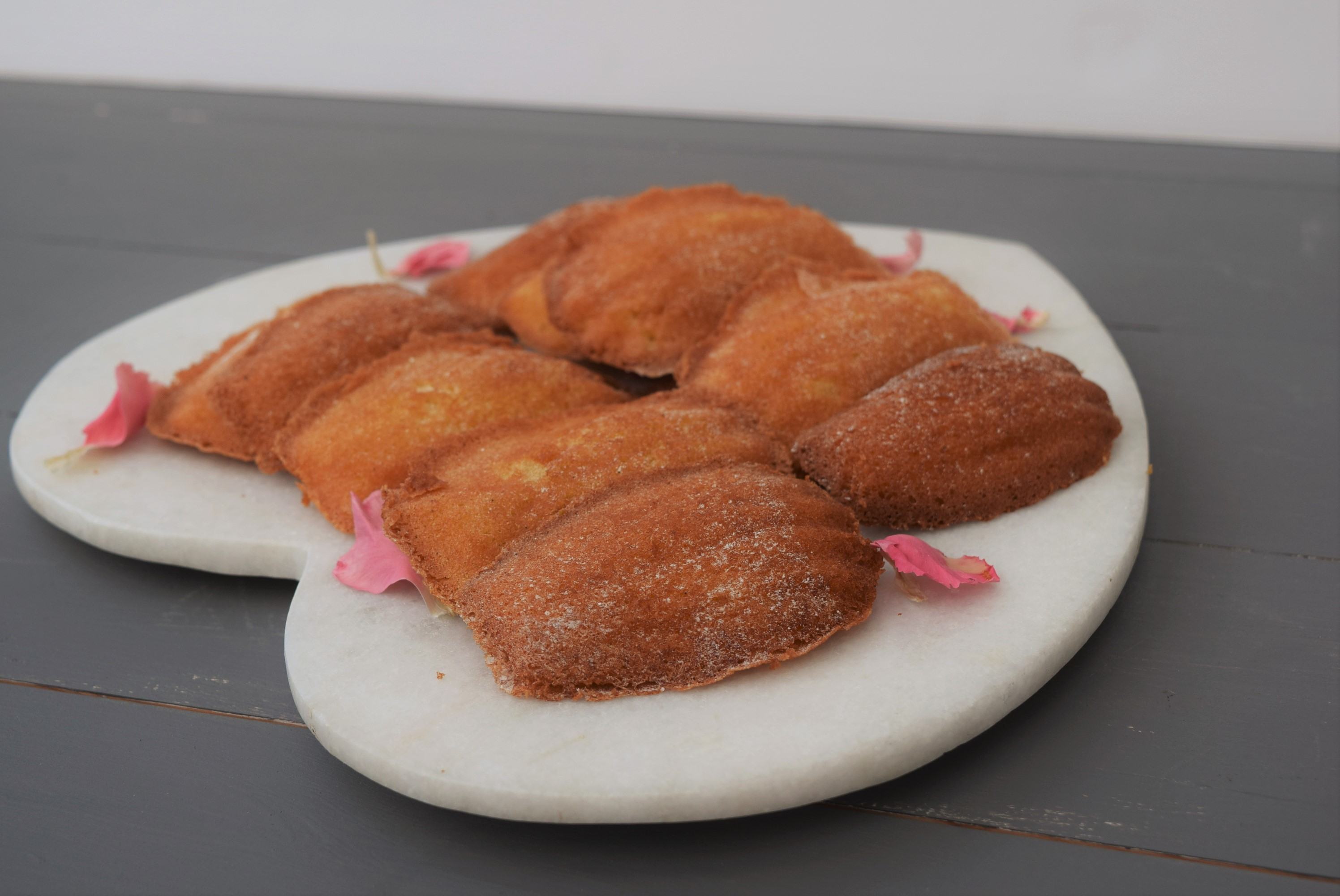 Golden Syrup Madeleines from Lucy Loves